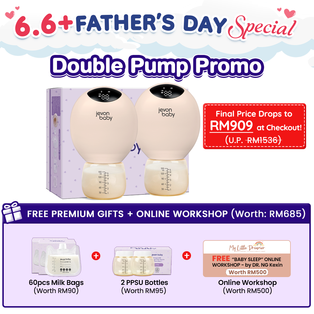Jevonbaby Breast Pump - 6.6 + Father's Day Special