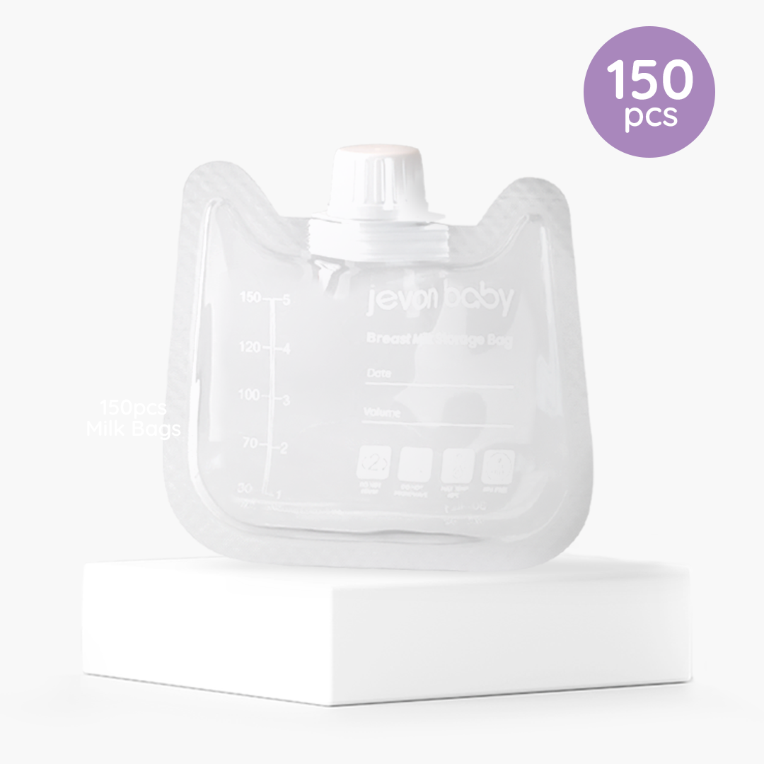 Bundle of 5 - 150Pcs Breast Milk Storage Bags