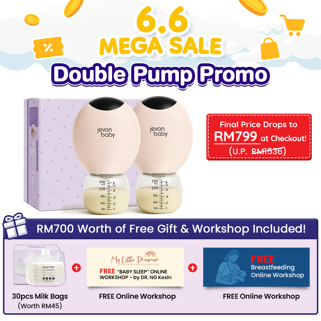 Jevonbaby Breast Pump - 6.6 Mega Sale