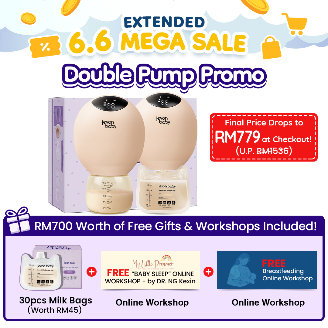 Jevonbaby Breast Pump - 6.6 Mega Sale