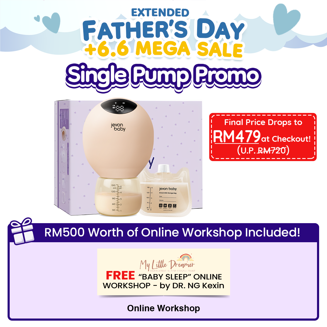 Jevonbaby Breast Pump - Extended Father's Day + 6.6 Mega Sale