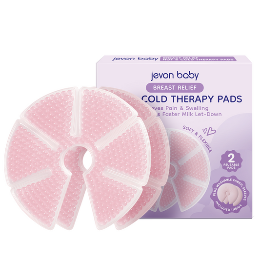 Jevonbaby Breast Relief Hot & Cold Therapy Pads (2-Pieces)