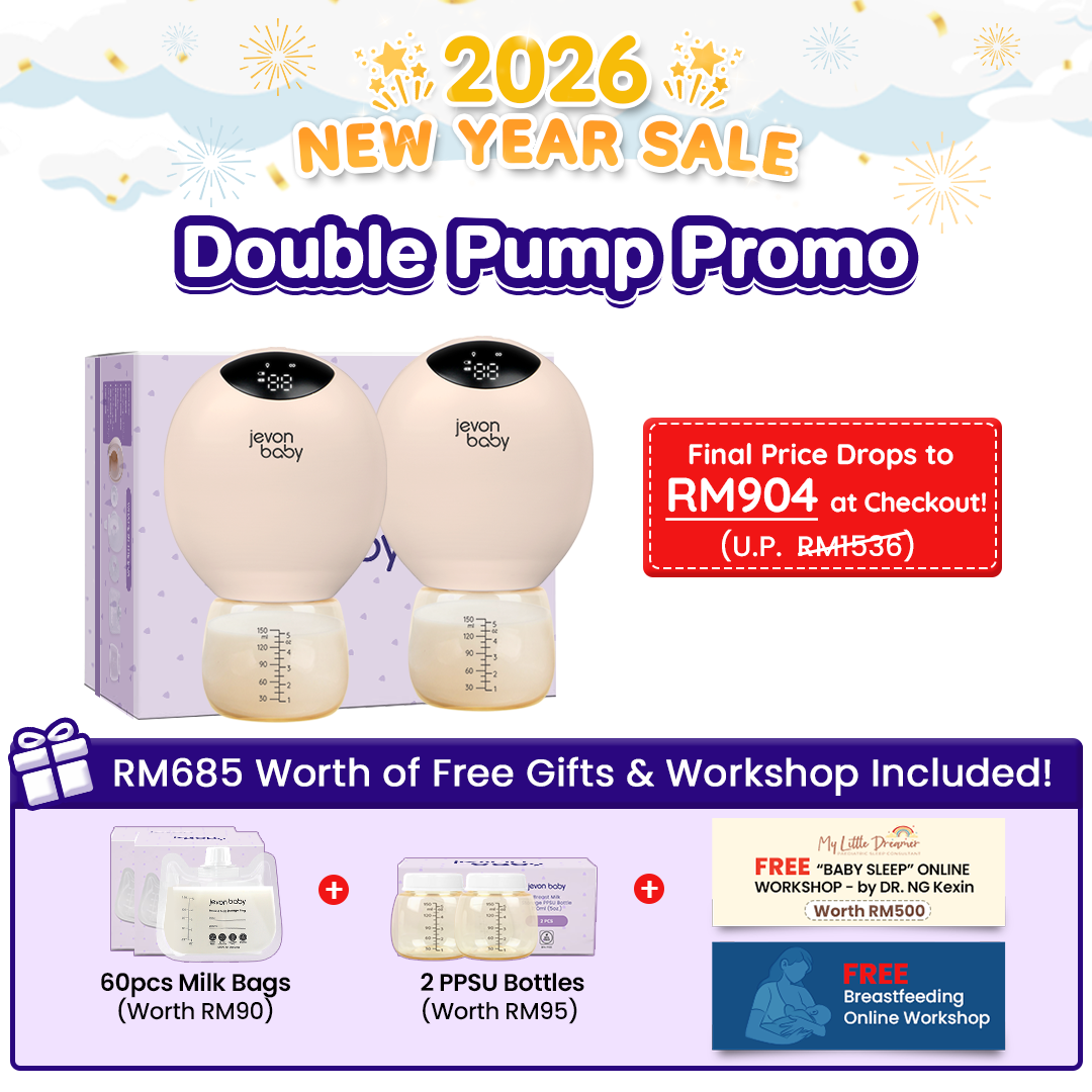 Jevonbaby Breast Pump - 2026 New Year Mega Sale