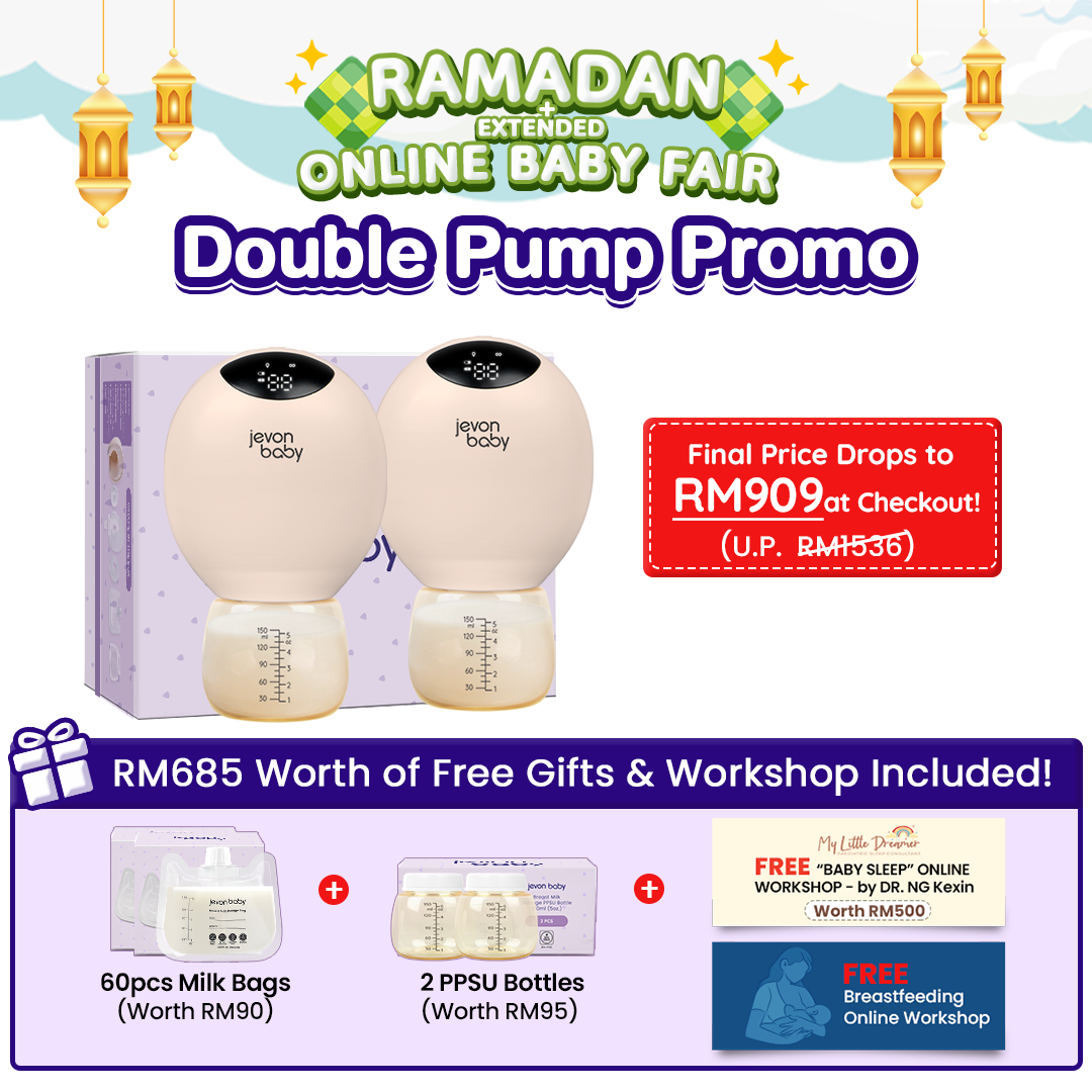 Jevonbaby Breast Pump - Ramadan + Online Baby Fair Sale
