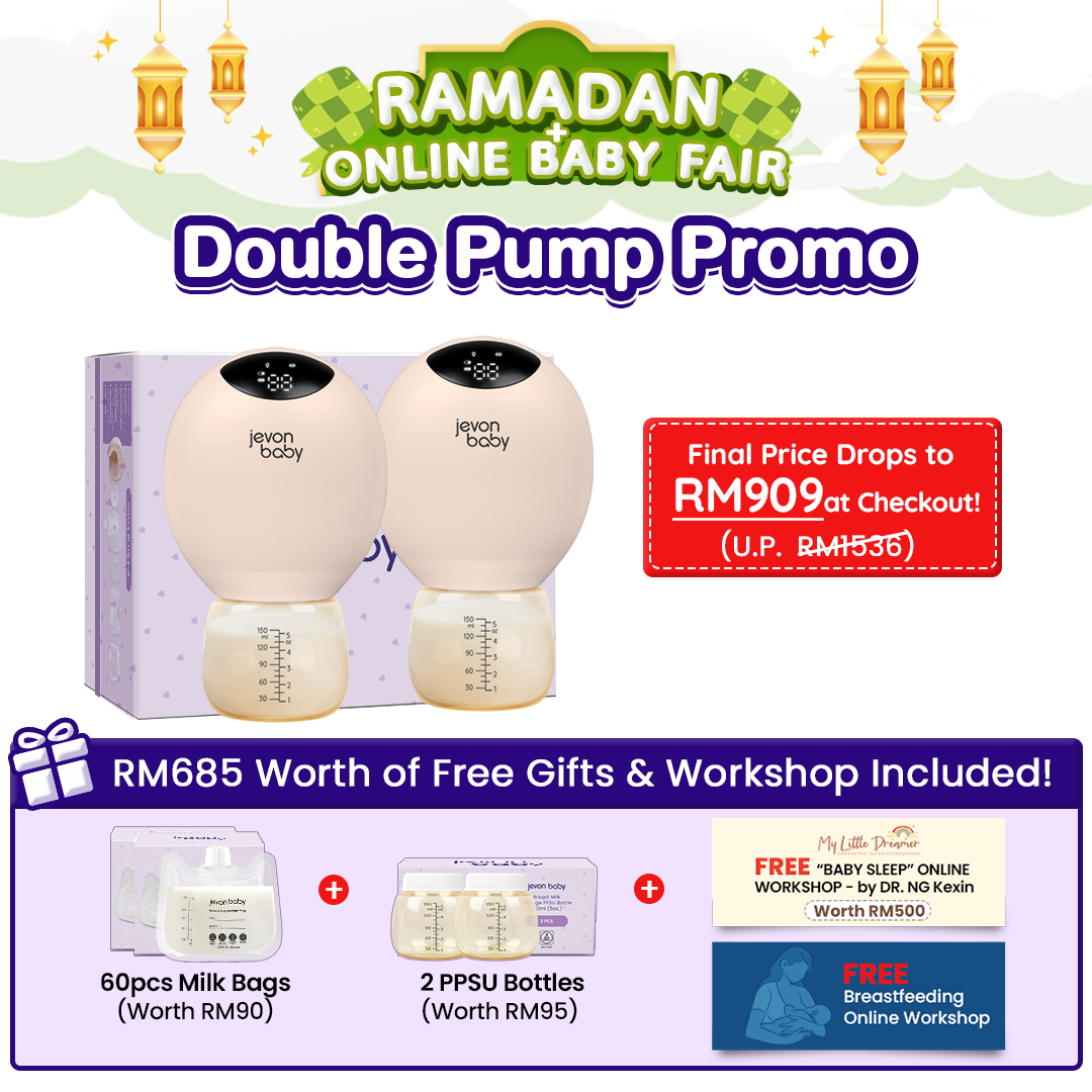 Jevonbaby Breast Pump - Ramadan + Online Baby Fair Sale